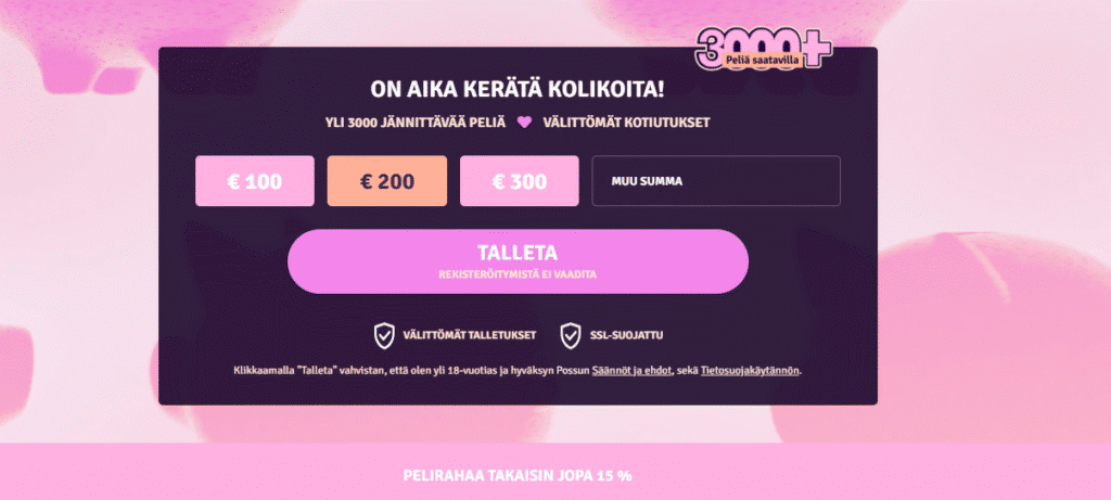 Possu casino etusivu