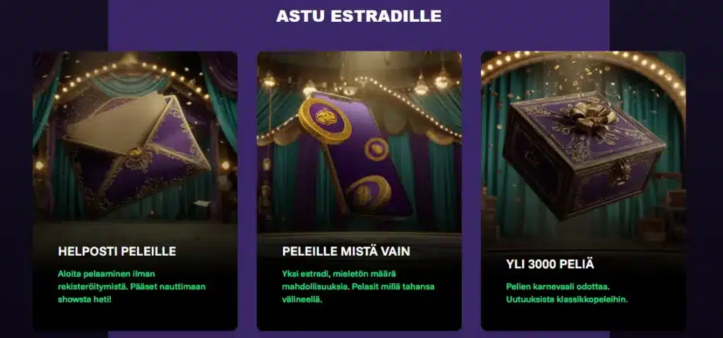 Pelifantti lupaa olla nopea ja laadukas kasino